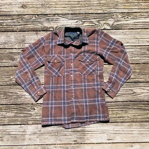 Shaver Lake Brown Vintage Flannel Plaid